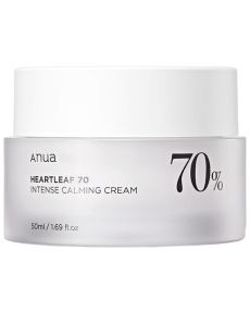 Anua Heartleaf 70% Intense Calming Cream Интенсивно успокаивающий крем с хауттюйнией