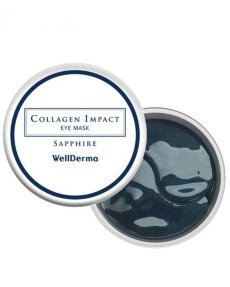 WELLDERMA Collagen Impact Sapphire Eye Mask Патчи Против Сухости, Тусклости И Морщин В Зоне Вокруг Глаз