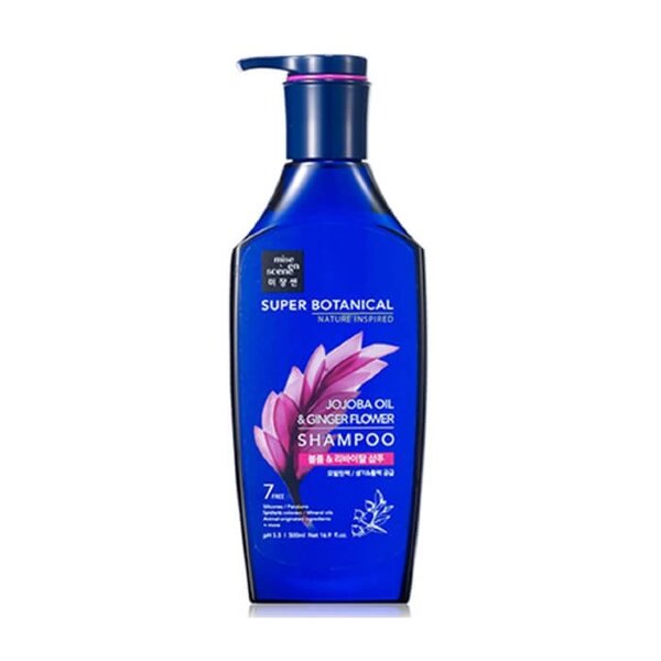 MISE EN SCENE Восстанавливающий шампунь для волос с маслом жожобаSuper Botanical Volume & Revital Shampoo  