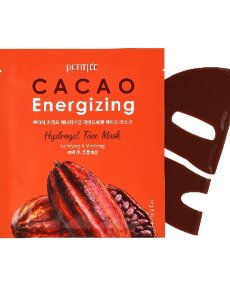 PETITFEE Cacao Energizing Hydrogel Face Mask Гидрогелевая маска для лица КАКАО