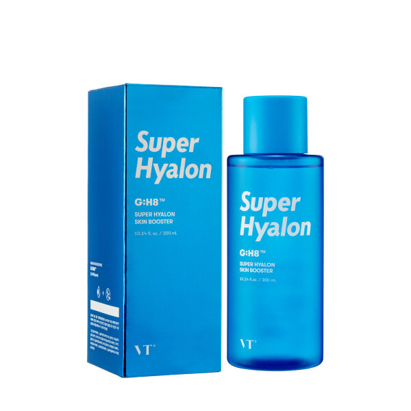 VT Cosmetics Интенсивно увлажняющий тонер-бустер Super Hyalon Skin Booster, 300 мл 