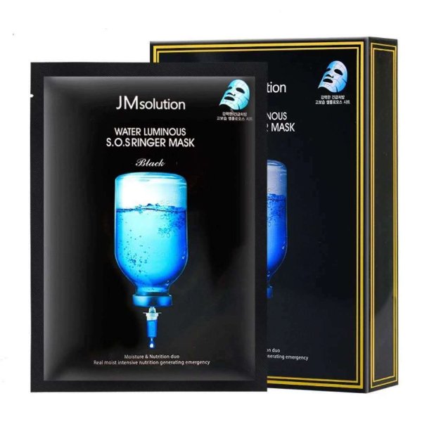 JMsolution Water Luminous S.O.S. Ringer Mask Увлажняющая Маска с 5 Видами Гиалуроновой Кислоты 