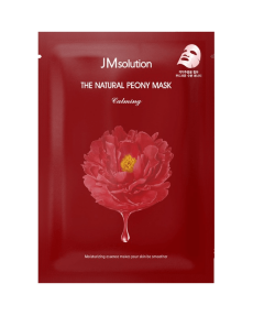 JMSolution Успокаивающая тканевая маска с экстрактом цветка пиона THE NATURAL PEONY MASK CALMING, 30 мл