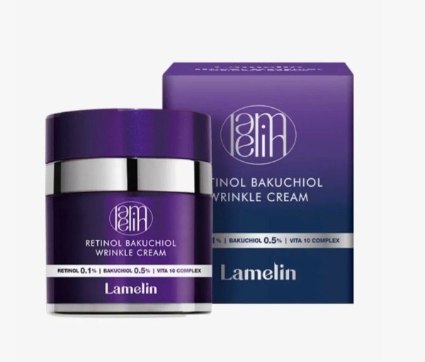 Lamelin Крем против морщин с ретинолом и бакучиолом Retinol Bakuchiol Wrinkle Cream 