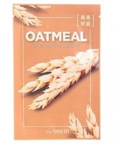 АКЦИЯ 1+1 THE SAEM Маска тканевая с экстрактом овсянки Natural Oatmeal Mask Sheet