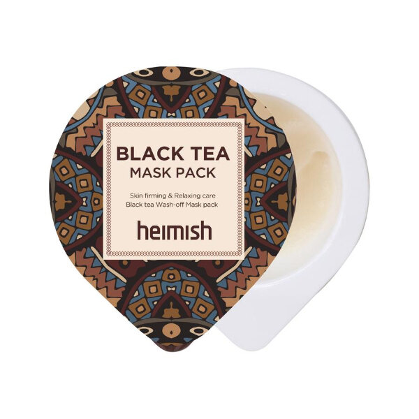 Heimish Лифтинг-маска против отеков с экстрактом черного чая миниатюра Black Tea Mask Pack, 5 мл 