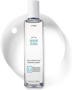 ETUDE HOUSE SoonJung pH 5.5 Relief Toner Успокаивающий гипоаллергенный тонер,  200 мл