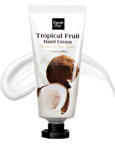FARMSTAY Крем для рук с кокосом Tropical Fruit Hand Cream Coconut