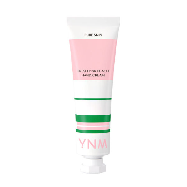 YNM Крем для рук Pure Skin Fresh Pink Peach Hand Cream, 50 мл 