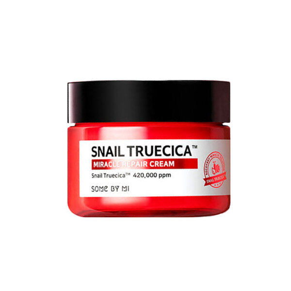 Some By Mi Восстанавливающий крем с муцином чёрной улитки  Snail Truecica Miracle Repair Cream, 60 мл 
