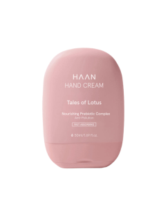 HAAN Крем для рук СКАЗОЧНЫЙ ЛОТОС с пребиотиками быстро впитывающийся Haan Hand Cream Tales Of Lotus, 50 мл