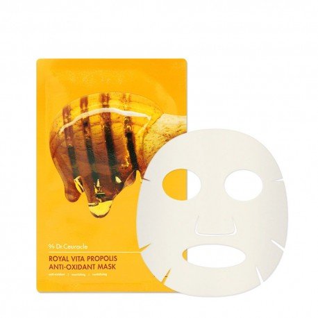 DR.CEURACLE Royal Vita Propolis Anti-Oxidant Mask Тканевая Маска С Прополисом 