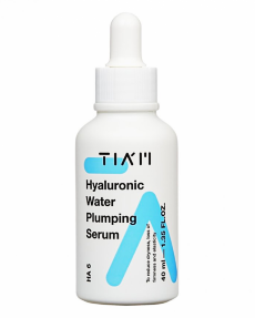 Tiam Сыворотка с гиалуроновой кислотой Hyaluronic Water Plumping Serum, 40 мл