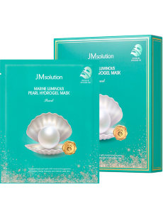 JMsolution Marine Luminous Pearl Hydrogel Mask гидрогелевая маска с экстрактом жемчуга