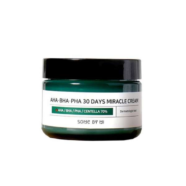 SOME BY MI  Восстанавливающий крем для проблемной кожи Aha-Bha-Pha 30 Days Miracle Cream, 60 мл 