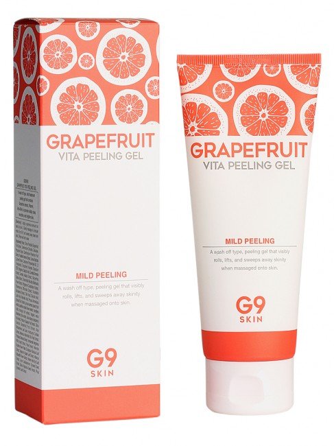 Грейпфрутовый пилинг-скатка G9SKIN Grapefruit Vita Peeling Gel 