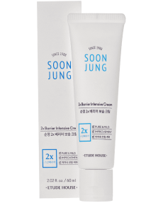 ETUDE HOUSE SoonJung 2x Barrier Intensive Cream Крем для чувствительной кожи, 60 мл
