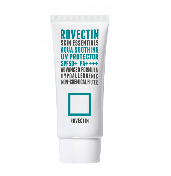 ROVECTIN Солнцезащитный крем Skin Essentials Aqua Soothing UV Protector SPF50+ PA++++ 