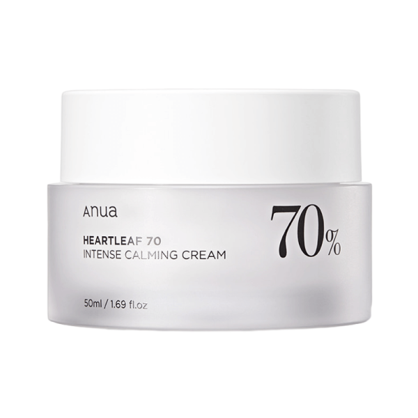 Anua Heartleaf 70% Intense Calming Cream Интенсивно успокаивающий крем с хауттюйнией 