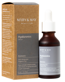 MARY&MAY Сыворотка с гиалуроновой кислотой HYALURONICS SERUM, 30 мл.