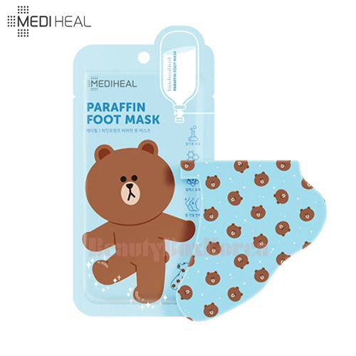 Mediheal Парафиновая маска-носочки для ног Mediheal Paraffin Foot Mask, 9 мл 