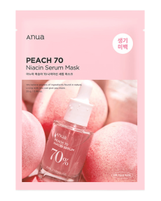 ANUA Peach 70 Niacin Serum Mask Маска тканевая с персиком 