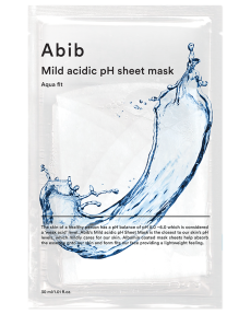 Abib Увлажняющая слабокислотная маска с пробиотиками Mild Acidic pH Sheet Mask Aqua Fit