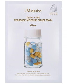JMsolution Восстанавливающая маска с керамидами DERMA CARE CERAMIDE AQUA CAPSULE MASK CLEAR, 30 мл.