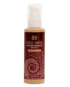 ENOUGH Gold Snail Moisture Foundation SPF30 Тональный Крем С Омолаживающим Эффектом