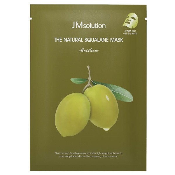 JMsolution Питательная маска со скваланом и 19 видами аминокислот The Natural Squalane Mask Moisture, 1 шт 