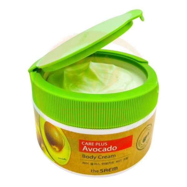 THE SAEM Care Plus Avocado Body Cream Крем для тела с авокадо, 300 мл 