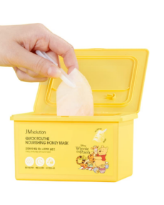JMSolution Набор тканевых масок с медом Disney Collection Quick Routine Nourishing Honey Mask, 30 шт