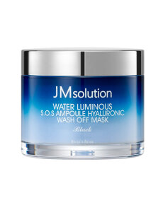 JMsolution Голубая глиняная маска Water Luminious SOS Ampoule Hyaluronic Wash Off Mask