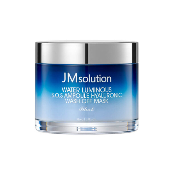 JMsolution Голубая глиняная маска Water Luminious SOS Ampoule Hyaluronic Wash Off Mask 