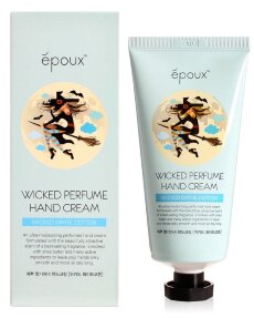 EPOUX Крем для рук Хлопок Wicked Perfume Hand Cream White Cotton, 80 мл.