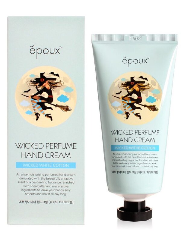 EPOUX Крем для рук Хлопок Wicked Perfume Hand Cream White Cotton, 80 мл. 
