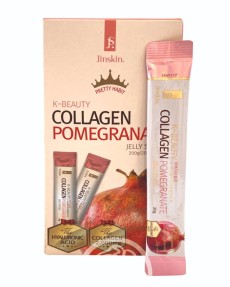 Jinskin Коллагеновое желе с гранатом Collagen Pomegranate Jelly Sticks