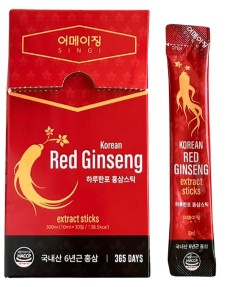 SINGI Сироп с красным женьшенем korean red ginseng (10мл x 30шт)