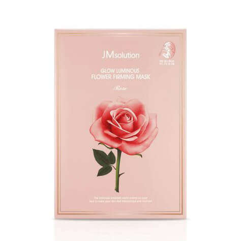 JMsolution Glow Flower Firming Mask Rose Тканевая Маска С Экстрактом Дамасской Розы  