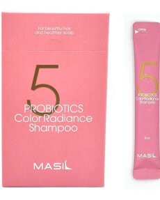 MASIL Шампунь с пробиотиками для защиты цвета 5 Probiotics Color Radiance Shampoo, 8 мл.