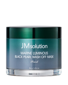 JMsolution Увлажняющая маска с черным жемчугом MARINE LUMINOUS BLACK PEARL WASH OFF MASK PEARL, 80 мл.