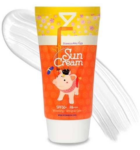 ELIZAVECCA Солнцезащитный крем Milky Piggy Sun Cream, 50 мл 