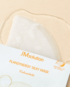 JMsolution Усокаивающая тканевая маска с календулой Plansynergy Silky Mask Calendula 30ml